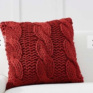 Pottery Barn Colossal Handknit Pillow